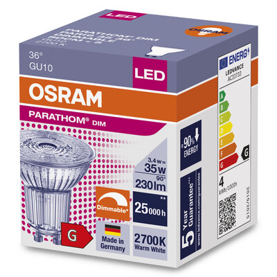 Osram par16 35 25 m3 on sale